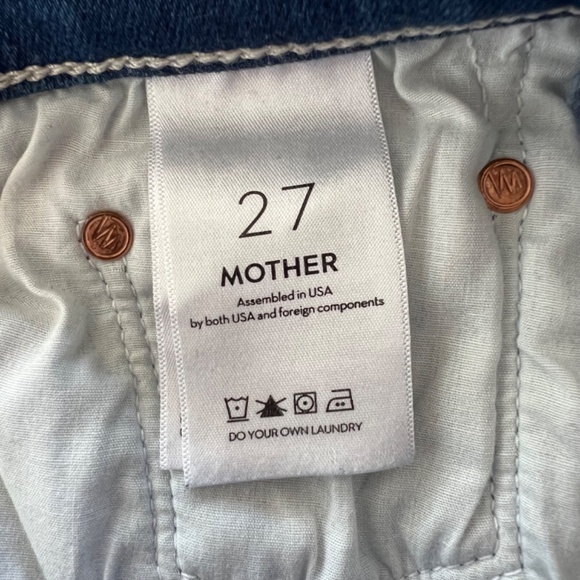 MOTHER The Pixie Rider Ankle Jean in Taxi! - 27 - Picture 9 of 14